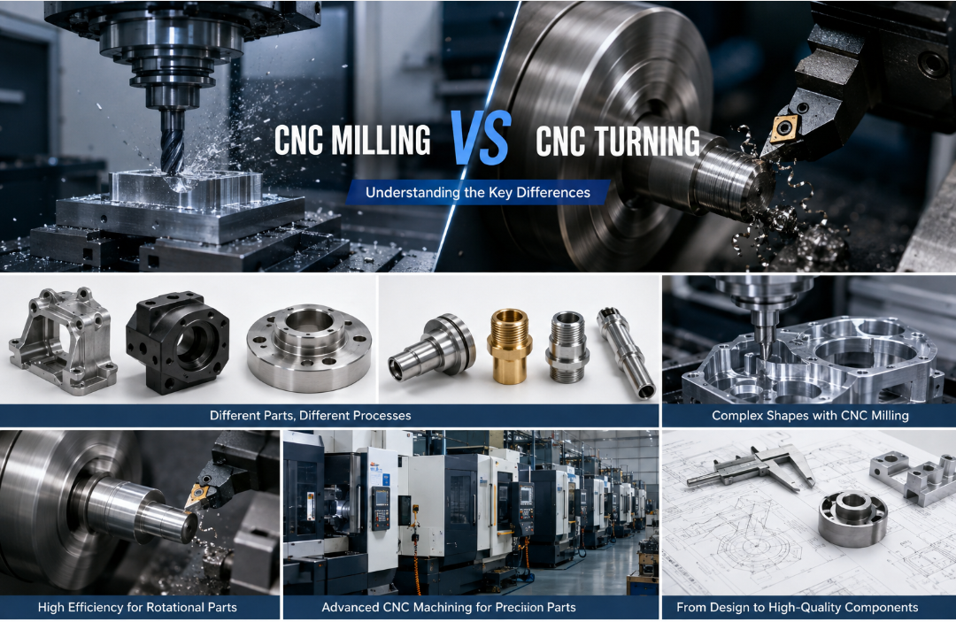 Cilat janë ndryshimet midis Mullirit CNC dhe Kthimit CNC?