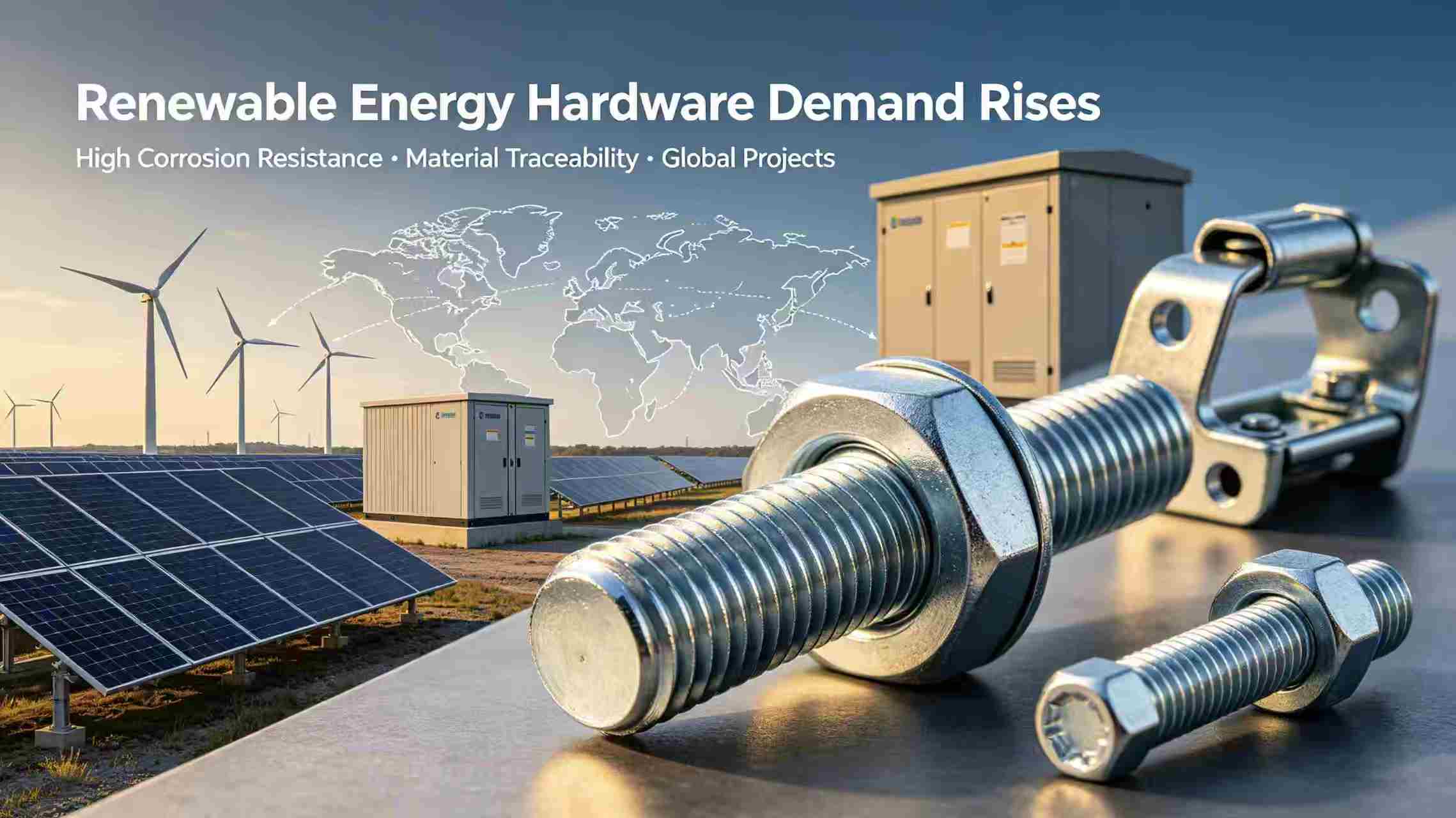 Infrastruktura e re e energjisë jashtë shtetit fiton vrull, hardueri preciz i bërë me porosi të Haozhifeng fuqizon projektet globale të energjisë