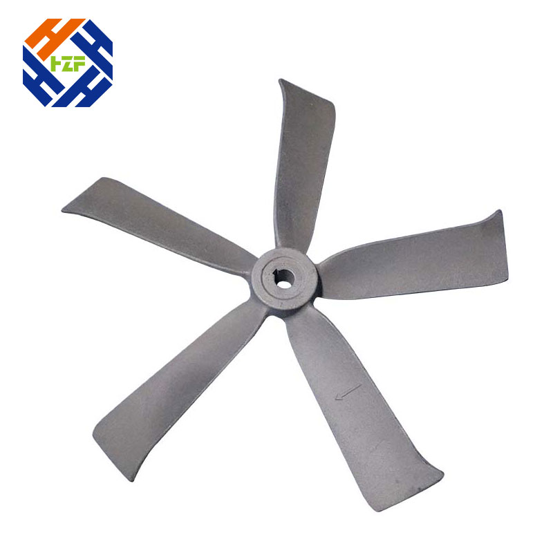 Alumini Die Casting Investim Casting Blade Fan